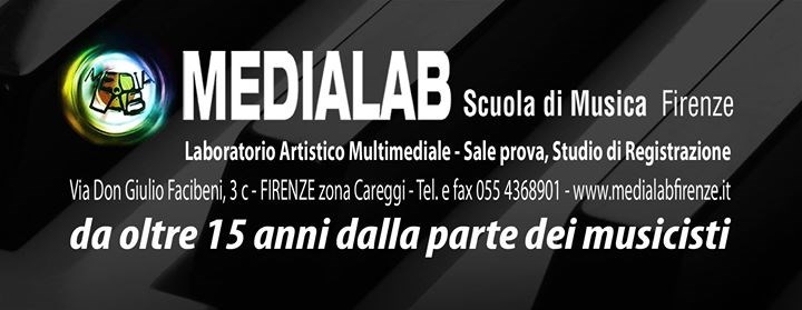 Medialab scula di musica , studio di registrazione , sale prova a Firenze